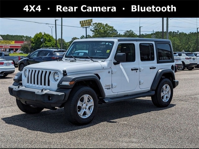 Used 2018 Jeep All-New Wrangler Unlimited Sport S with VIN 1C4HJXDG5JW132816 for sale in Valley, AL