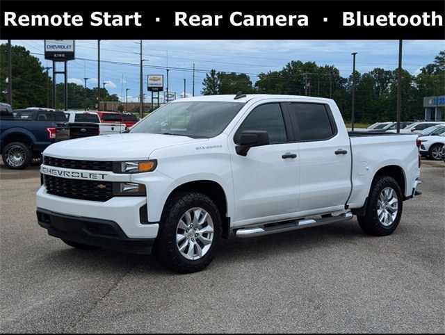 Used 2020 Chevrolet Silverado 1500 Custom with VIN 1GCPWBEH8LZ296313 for sale in Valley, AL