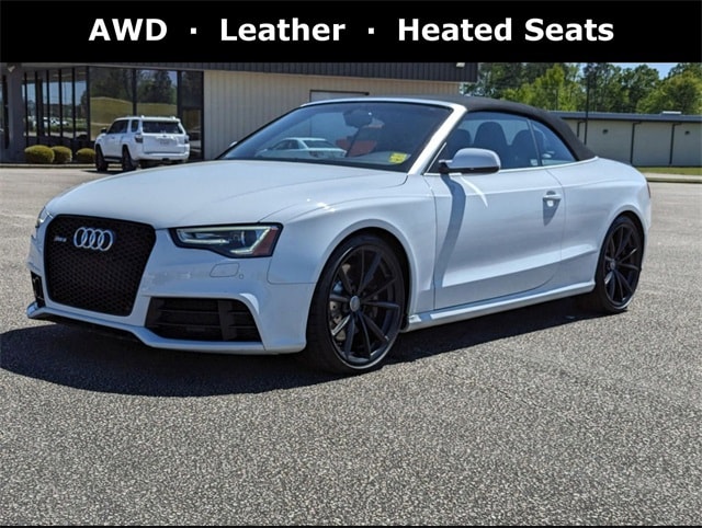 Used 2015 Audi RS 5 Cabriolet Base with VIN WUAC6AFH8FN900058 for sale in Valley, AL