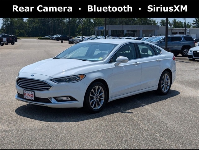 Used 2017 Ford Fusion SE with VIN 3FA6P0HDXHR114375 for sale in Valley, AL