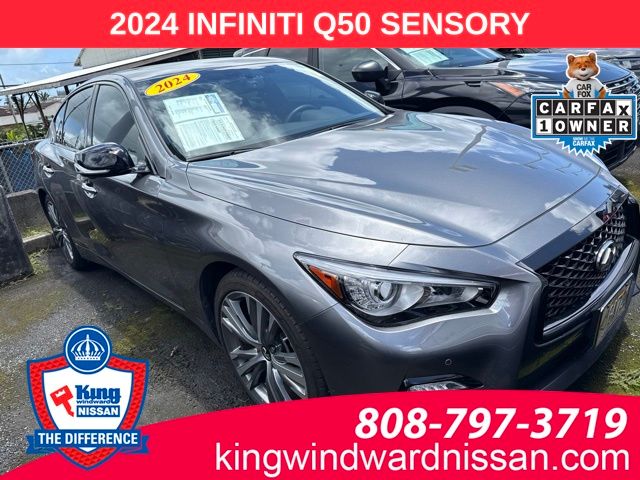 2024 INFINITI Q50 at King Windward Nissan, photo 1