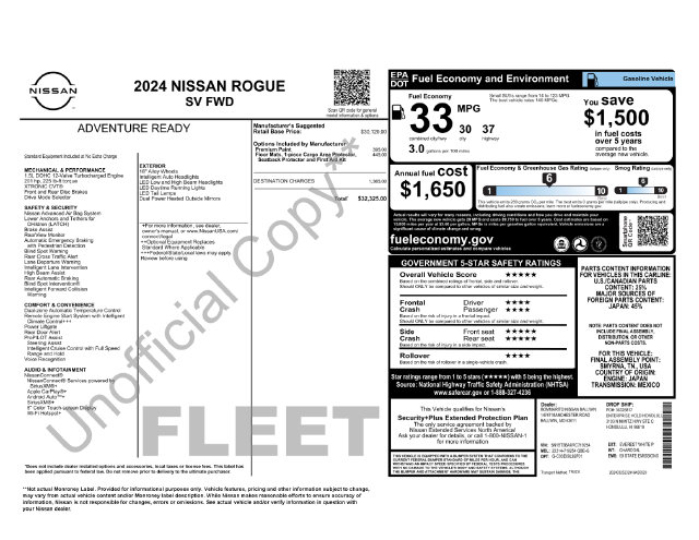 Used 2024 Nissan Rogue SV SUV