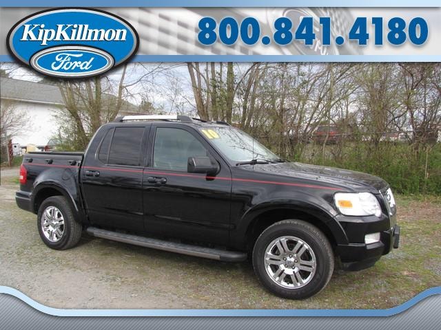 Used 2010 Ford Explorer Sport Trac For Sale At Kip Killmon Ford Vin 1fmeu3de4auf06907