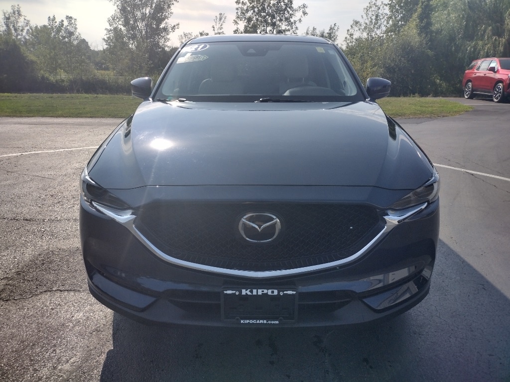 Used 2021 Mazda CX-5 Grand Touring with VIN JM3KFBDM3M1477173 for sale in Ransomville, NY