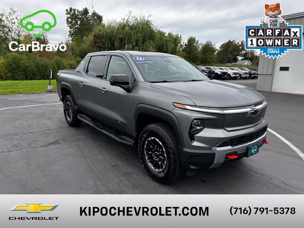 Certified 2026 Chevrolet Silverado EV Trail Boss with VIN 1GC405EL2TU403430 for sale in Ransomville, NY