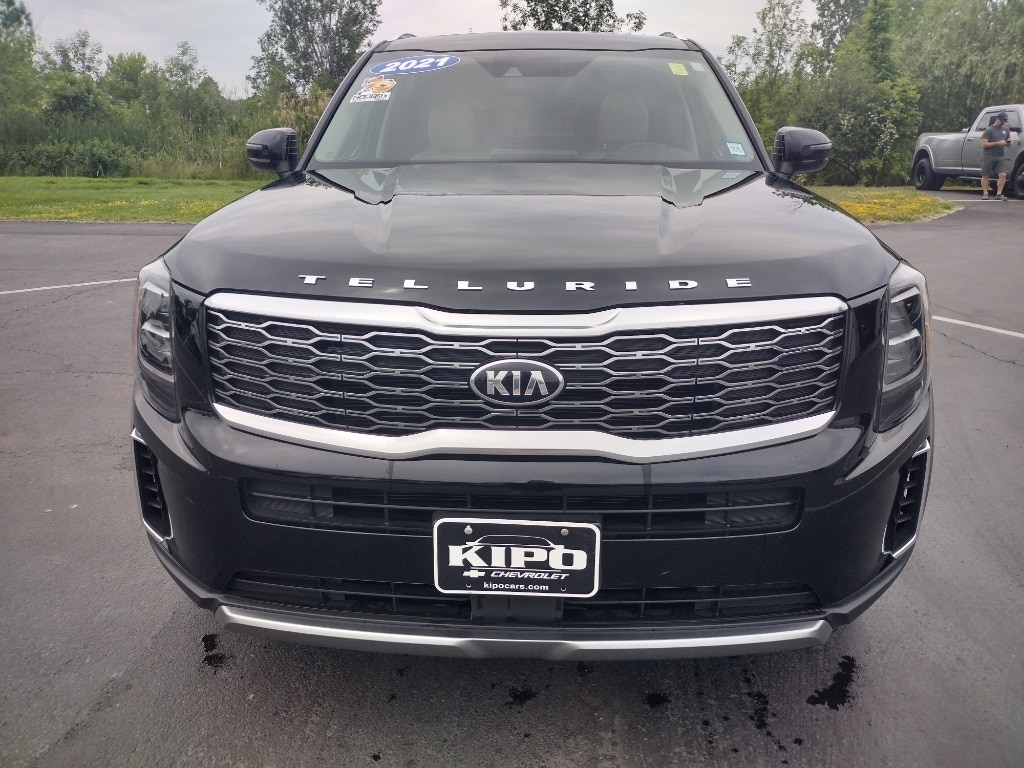 Used 2021 Kia Telluride EX with VIN 5XYP3DHC7MG190469 for sale in Ransomville, NY