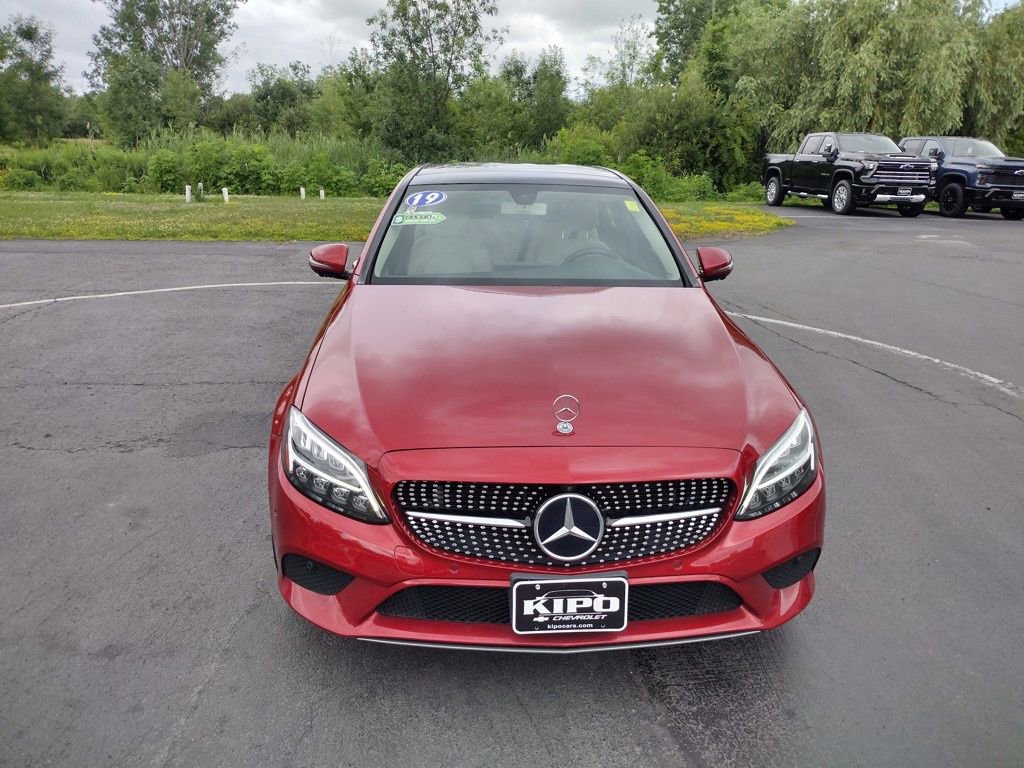 Used 2019 Mercedes-Benz C-Class Sedan C300 with VIN 55SWF8EB7KU307668 for sale in Ransomville, NY