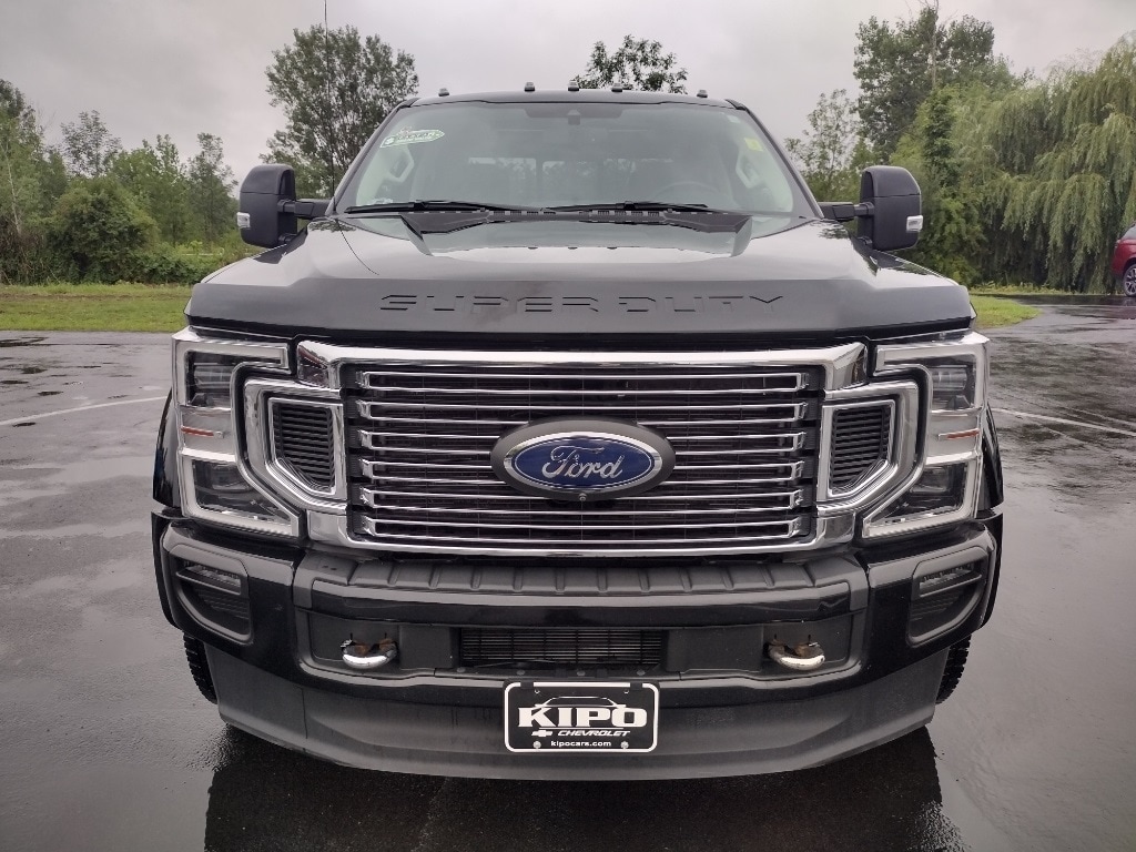 Used 2021 Ford F-450 Super Duty Limited with VIN 1FT8W4DT9MEC83293 for sale in Ransomville, NY