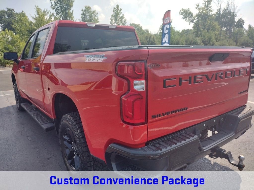 Used 2021 Chevrolet Silverado 1500 Custom Trail Boss Truck Crew Cab