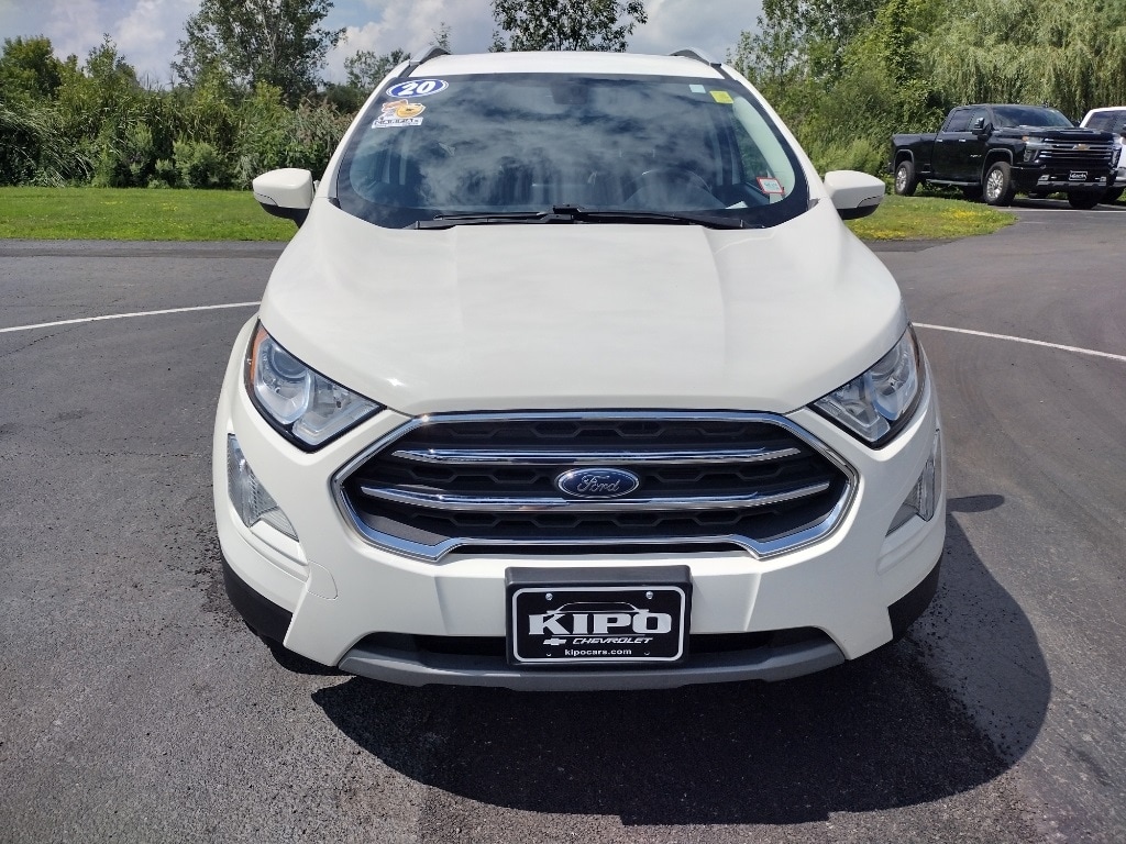 Used 2020 Ford Ecosport Titanium with VIN MAJ6S3KL3LC327966 for sale in Ransomville, NY