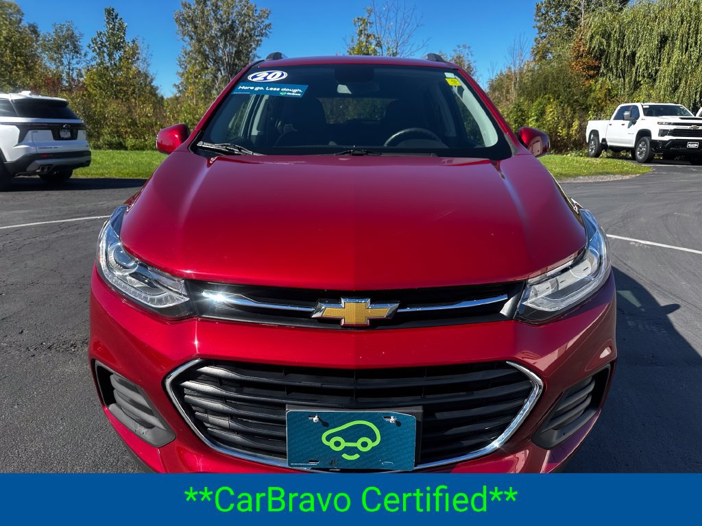 Certified 2020 Chevrolet Trax LT with VIN 3GNCJPSB6LL264050 for sale in Ransomville, NY