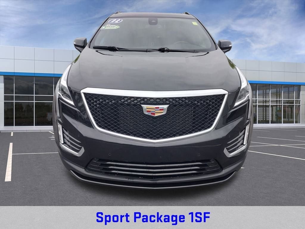 Used 2022 Cadillac XT5 Sport with VIN 1GYKNGRS3NZ170454 for sale in Ransomville, NY