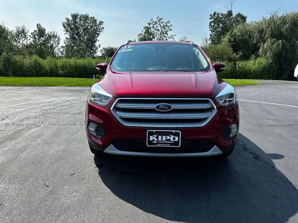 Certified 2019 Ford Escape Titanium with VIN 1FMCU9J92KUB51240 for sale in Ransomville, NY