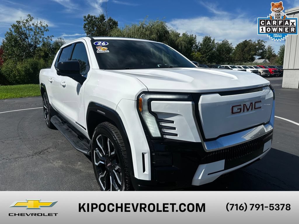 Used 2026 GMC Sierra EV Denali with VIN 1GT4EYEL3TU410888 for sale in Ransomville, NY