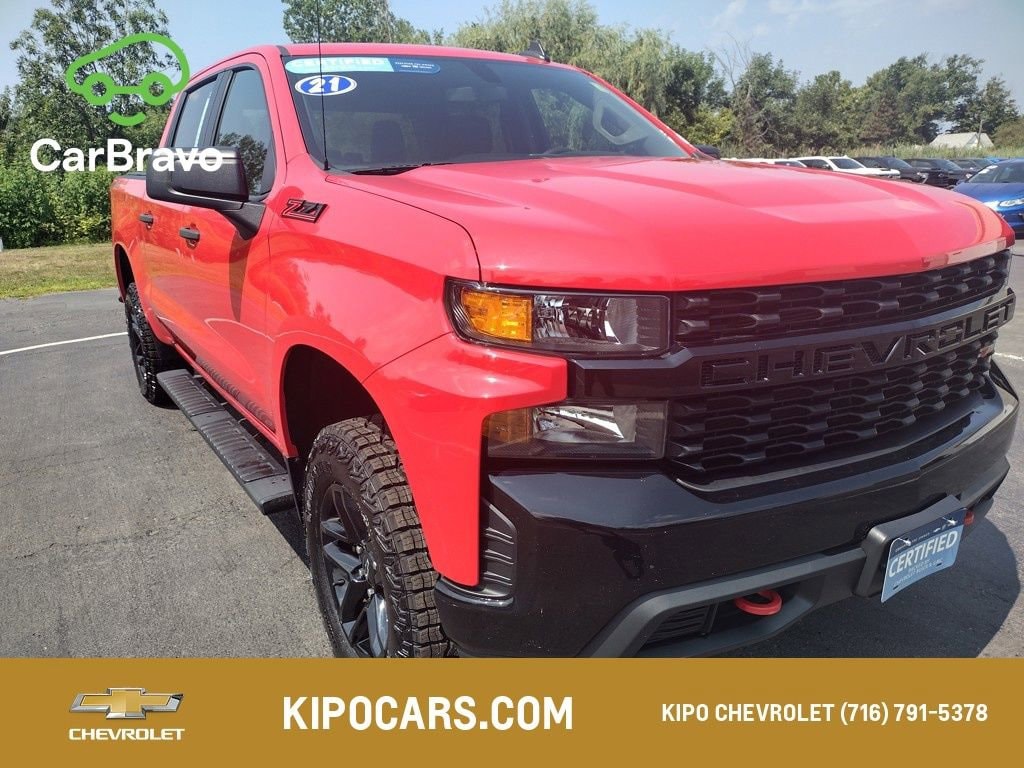 Used 2021 Chevrolet Silverado 1500 Custom Trail Boss Truck