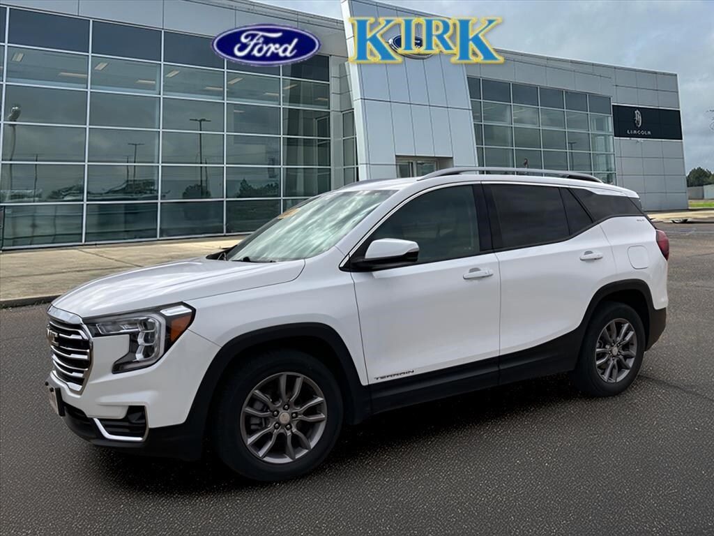 Used 2023 GMC Terrain SLT with VIN 3GKALPEG7PL186180 for sale in Grenada, MS