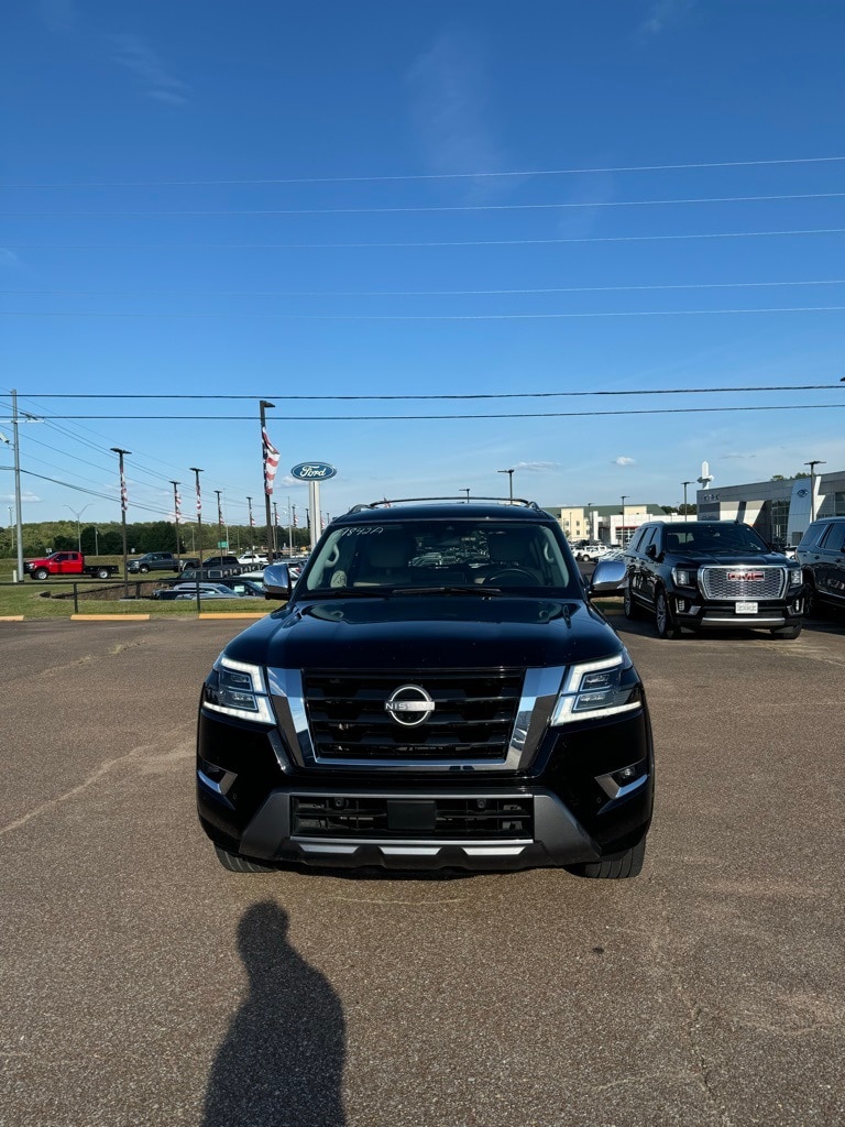 Used 2021 Nissan Armada Platinum with VIN JN8AY2DA4M9373897 for sale in Grenada, MS