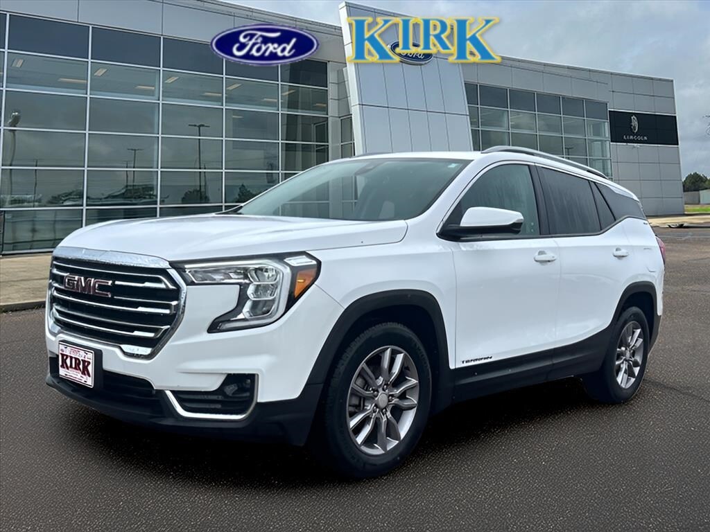 Used 2022 GMC Terrain SLT with VIN 3GKALPEV6NL265884 for sale in Grenada, MS