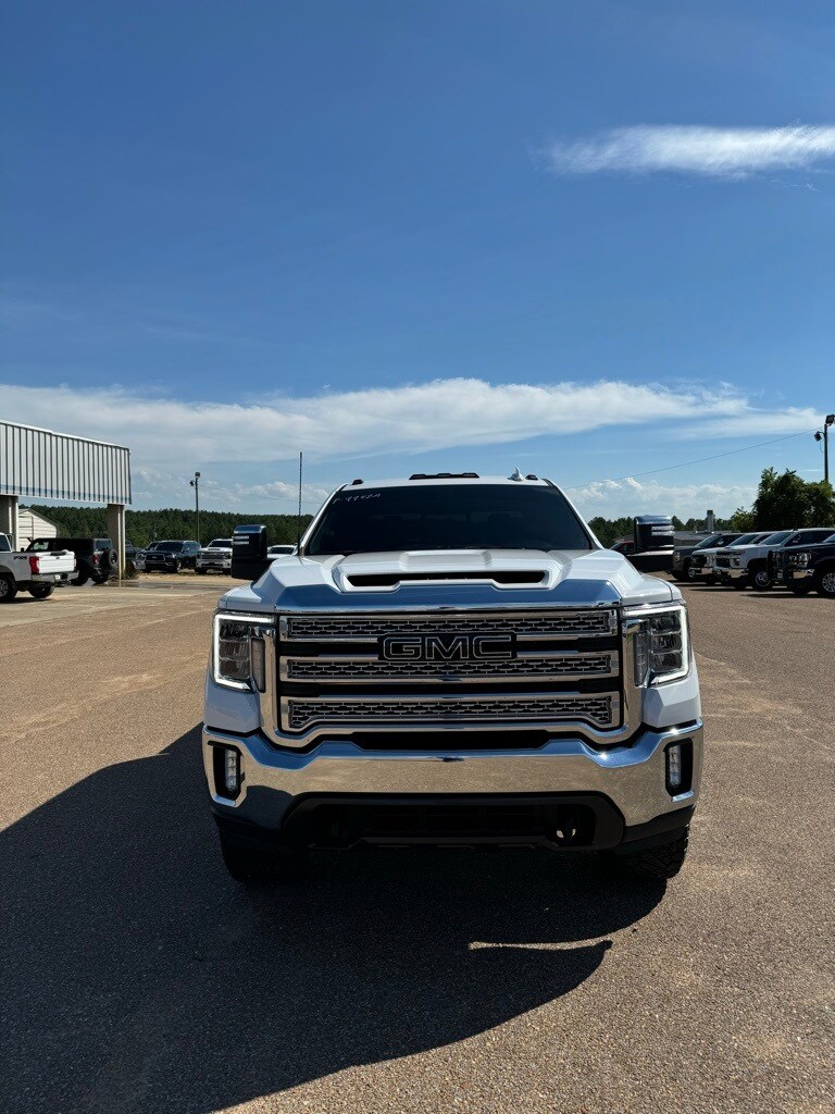 Used 2022 GMC Sierra 2500HD SLT with VIN 1GT49NE73NF172960 for sale in Grenada, MS