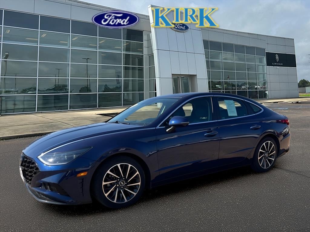Used 2022 Hyundai Sonata Limited with VIN 5NPEH4J23NH137918 for sale in Grenada, MS