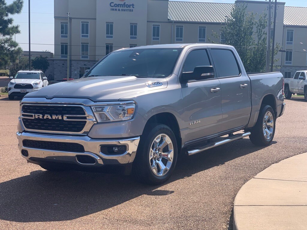 Used 2022 RAM Ram 1500 Pickup Big Horn/Lone Star with VIN 1C6SRFFT3NN427824 for sale in Grenada, MS