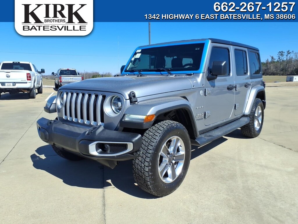 Used 2021 Jeep Wrangler Unlimited Sahara SUV