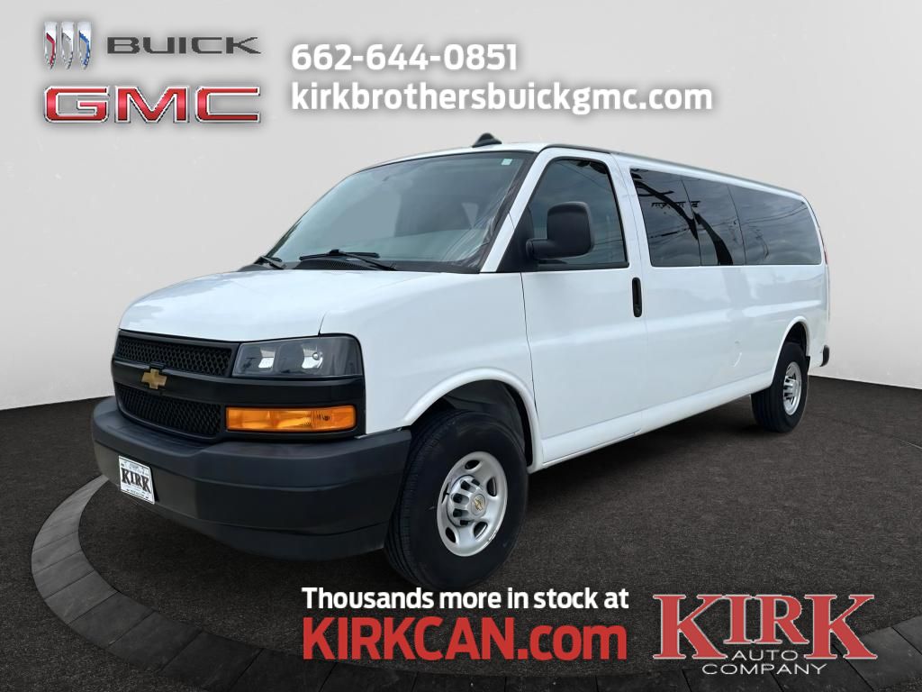 Used 2024 Chevrolet Express Passenger LS with VIN 1GAZGNF78R1260764 for sale in Greenwood, MS