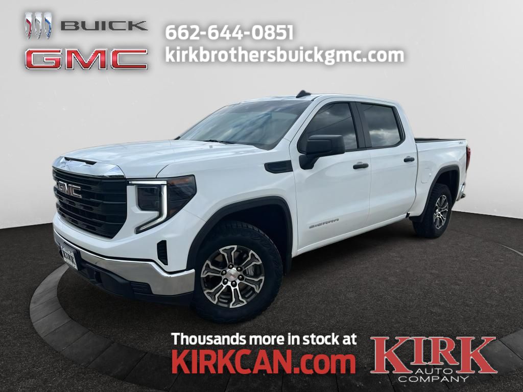 Used 2024 GMC Sierra 1500 Pro with VIN 1GTUUAED4RZ278478 for sale in Greenwood, MS