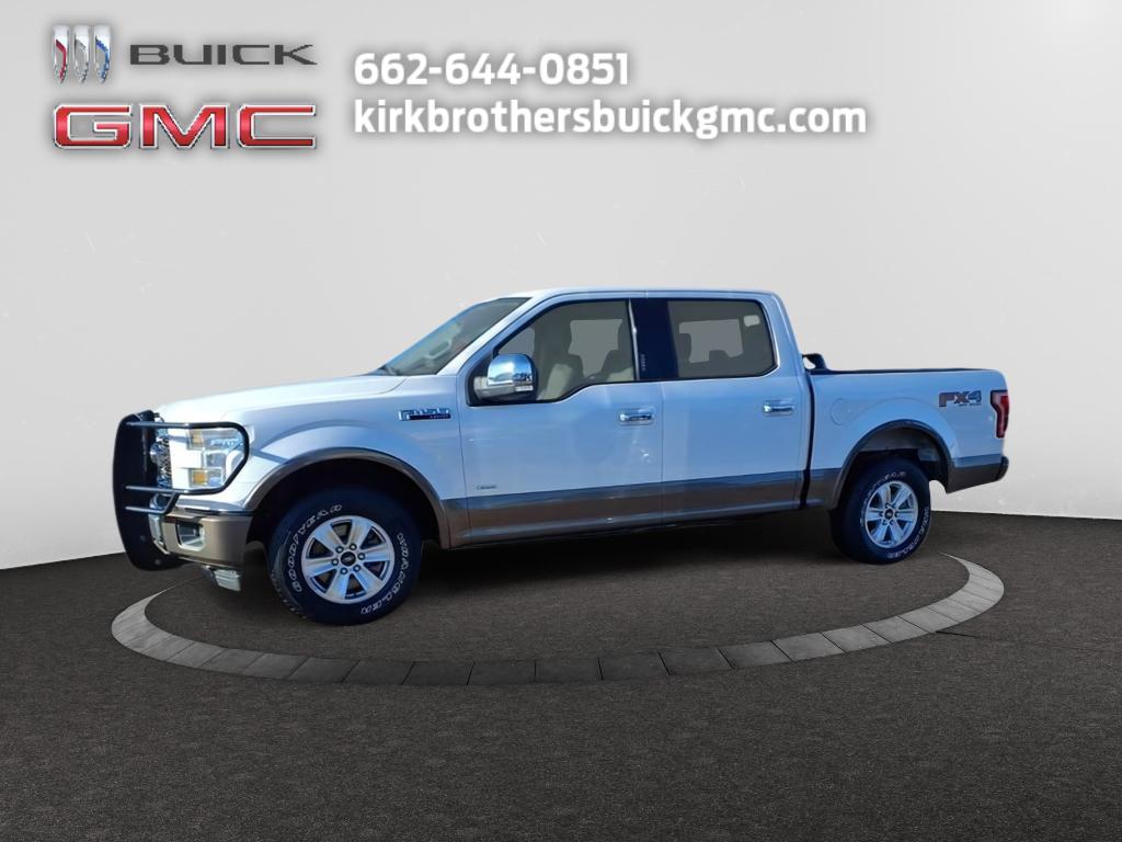 Used 2016 Ford F-150 Lariat with VIN 1FTEW1EP6GFA28330 for sale in Greenwood, MS
