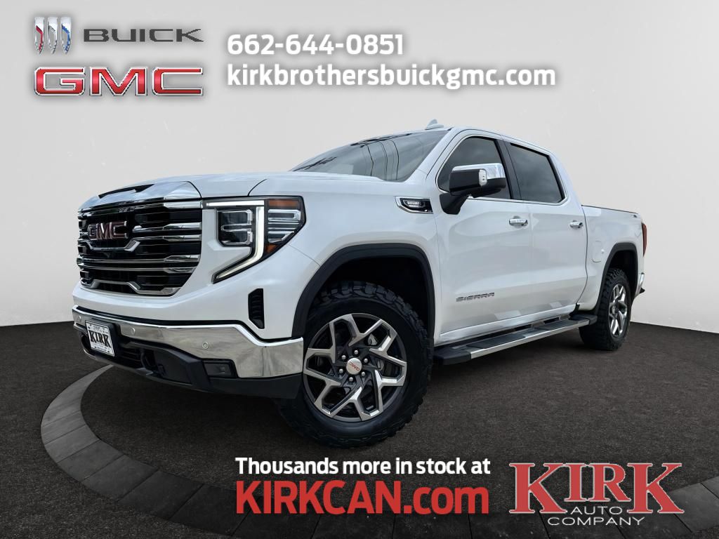 Used 2023 GMC Sierra 1500 SLT with VIN 3GTUUDE88PG288996 for sale in Greenwood, MS