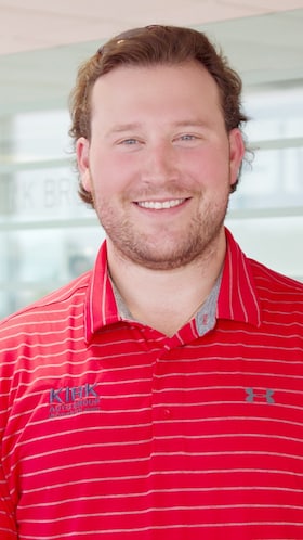 Staff member Tyler Kirk from 6a6eb276d557