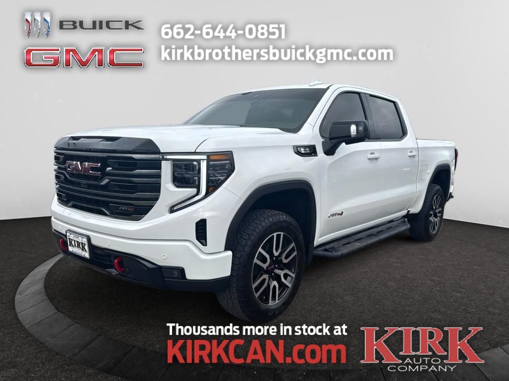 Used 2025 GMC Sierra 1500 AT4 with VIN 1GTUUEE81SZ169203 for sale in Greenwood, MS