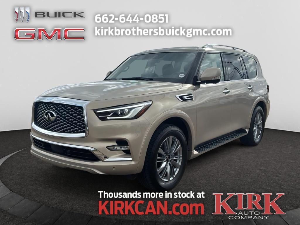 Used 2023 INFINITI QX80 Luxe with VIN JN8AZ2AE1P9301726 for sale in Greenwood, MS