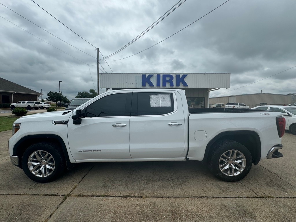 Used 2020 GMC Sierra 1500 SLT with VIN 3GTU9DED0LG250199 for sale in Grenada, MS