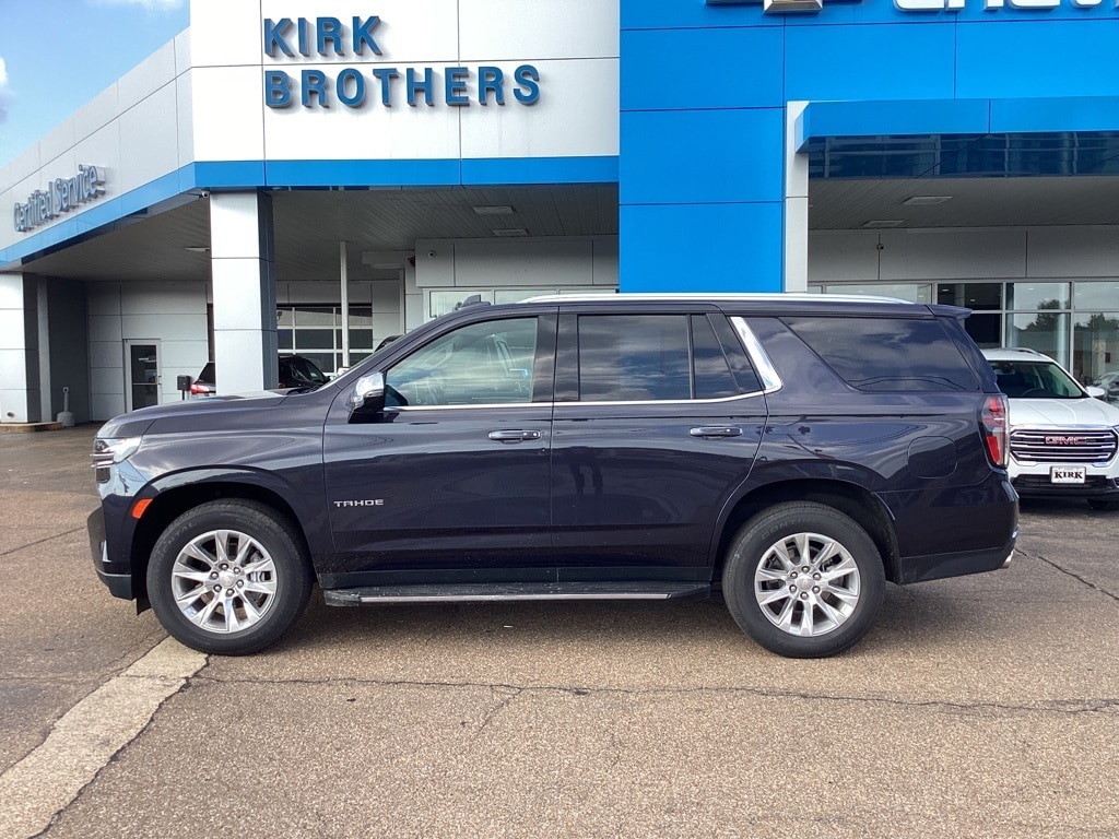 Used 2023 Chevrolet Tahoe Premier with VIN 1GNSCSKD8PR347763 for sale in Grenada, MS