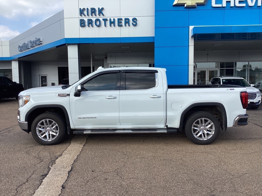 Used 2021 GMC Sierra 1500 SLT with VIN 3GTU9DEL8MG415909 for sale in Grenada, MS