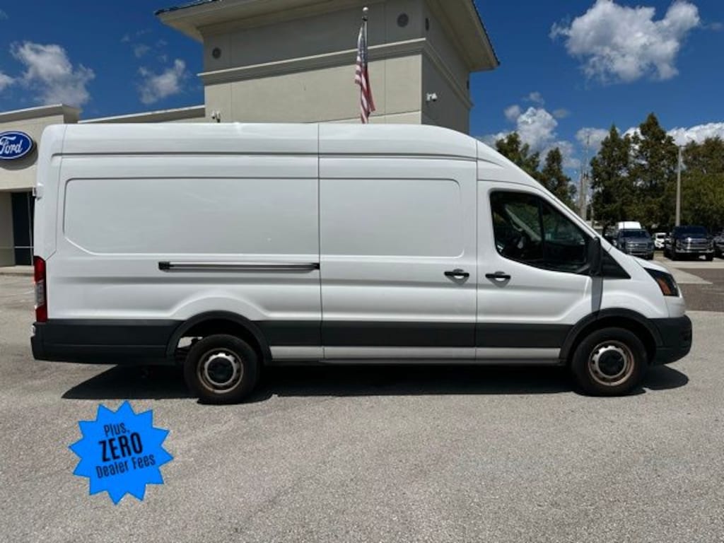 Certified 2023 Ford Transit-250 Cargo Base Van High Roof Ext. Van