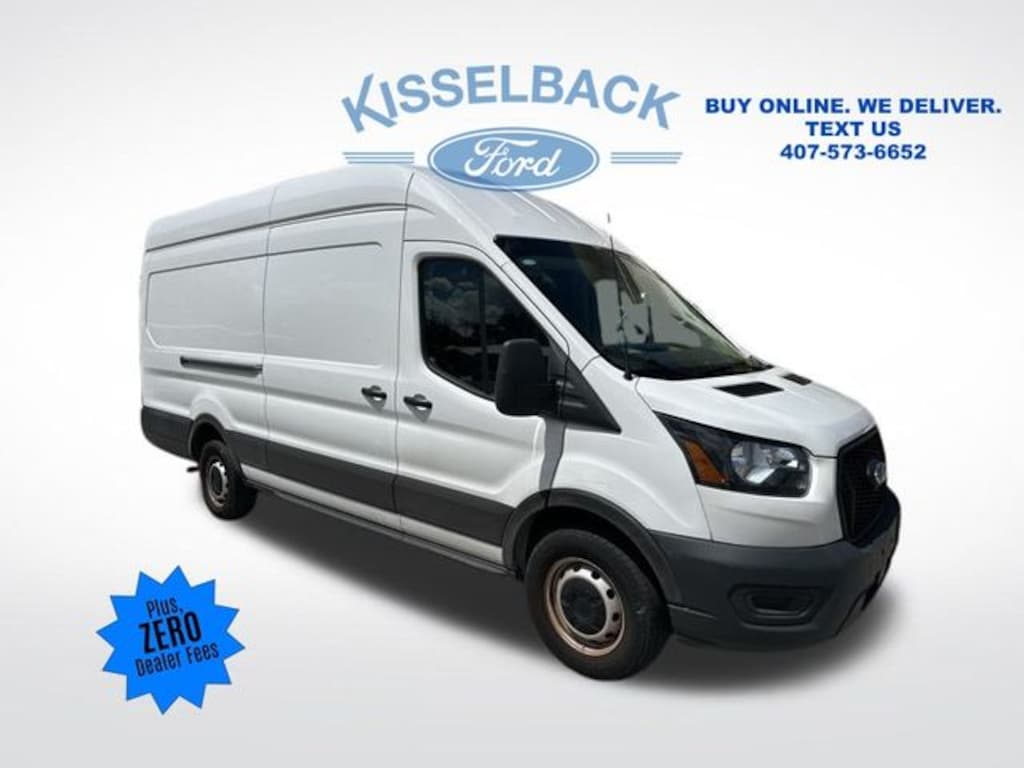 Certified 2023 Ford Transit-250 Cargo Base Van High Roof Ext. Van