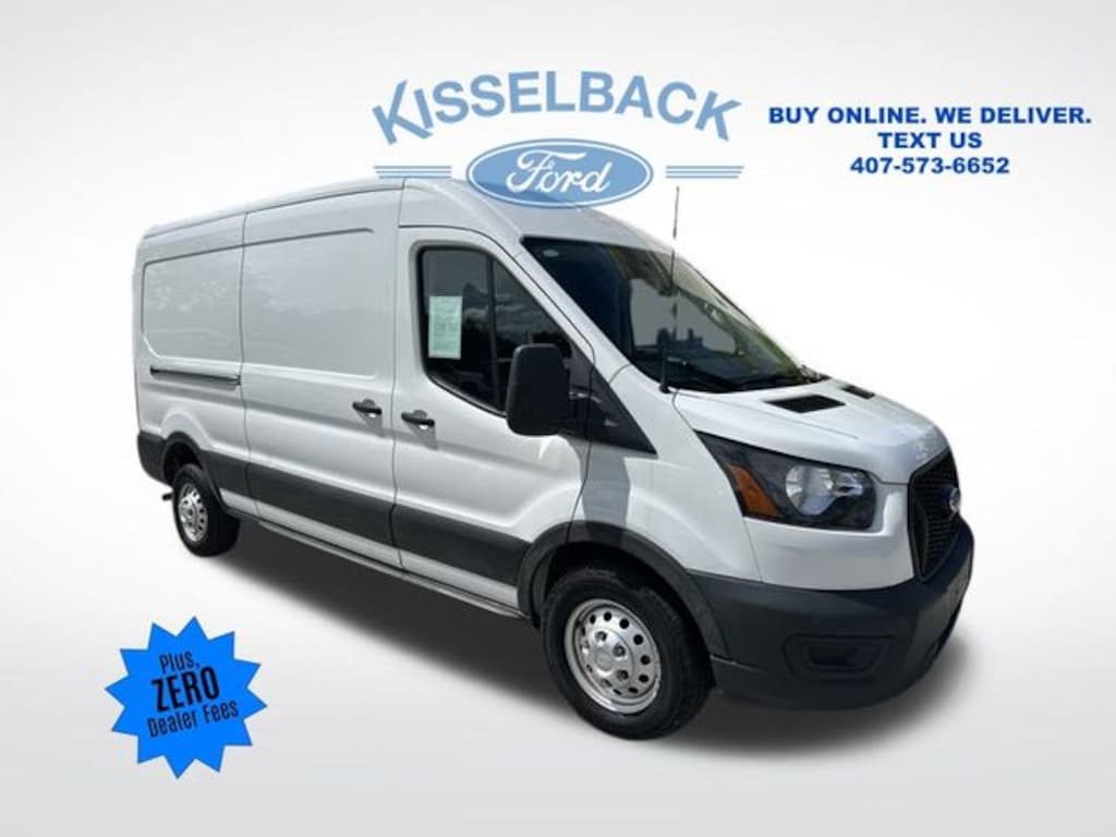 Certified 2023 Ford Transit-250 Cargo Base Van Medium Roof Van