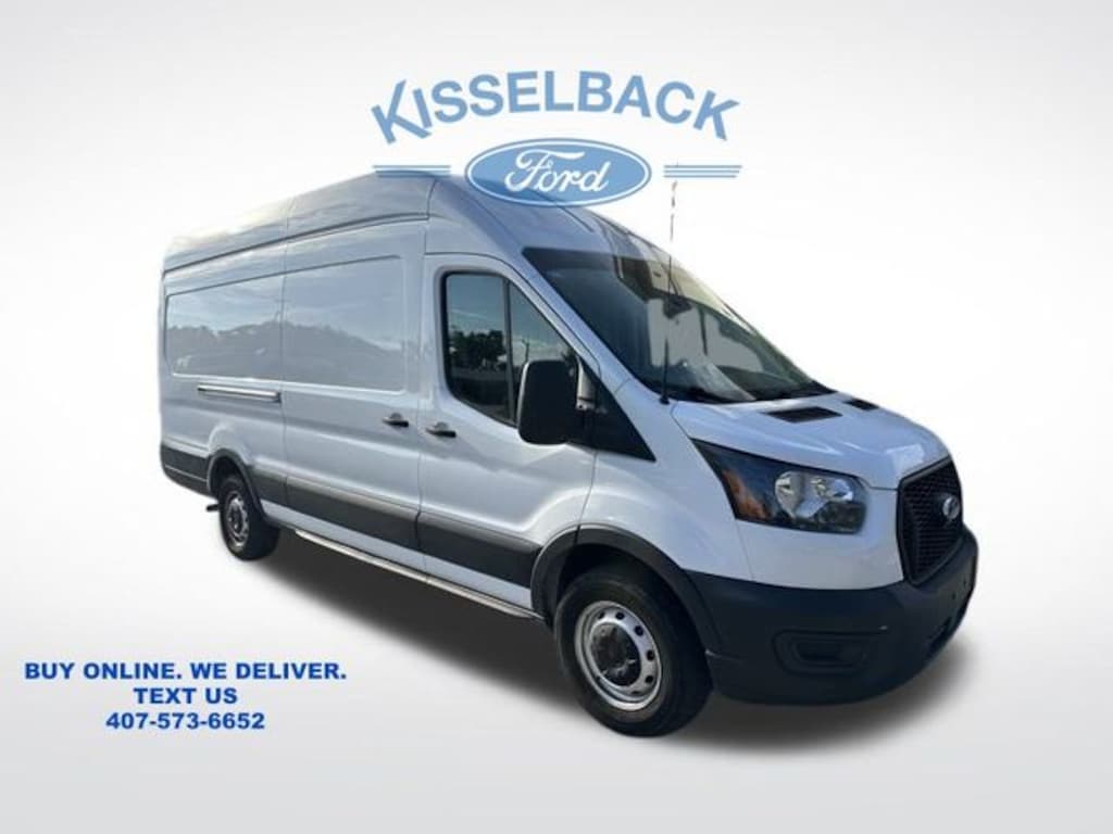 Certified 2023 Ford Transit-250 Cargo Base Van High Roof Ext. Van