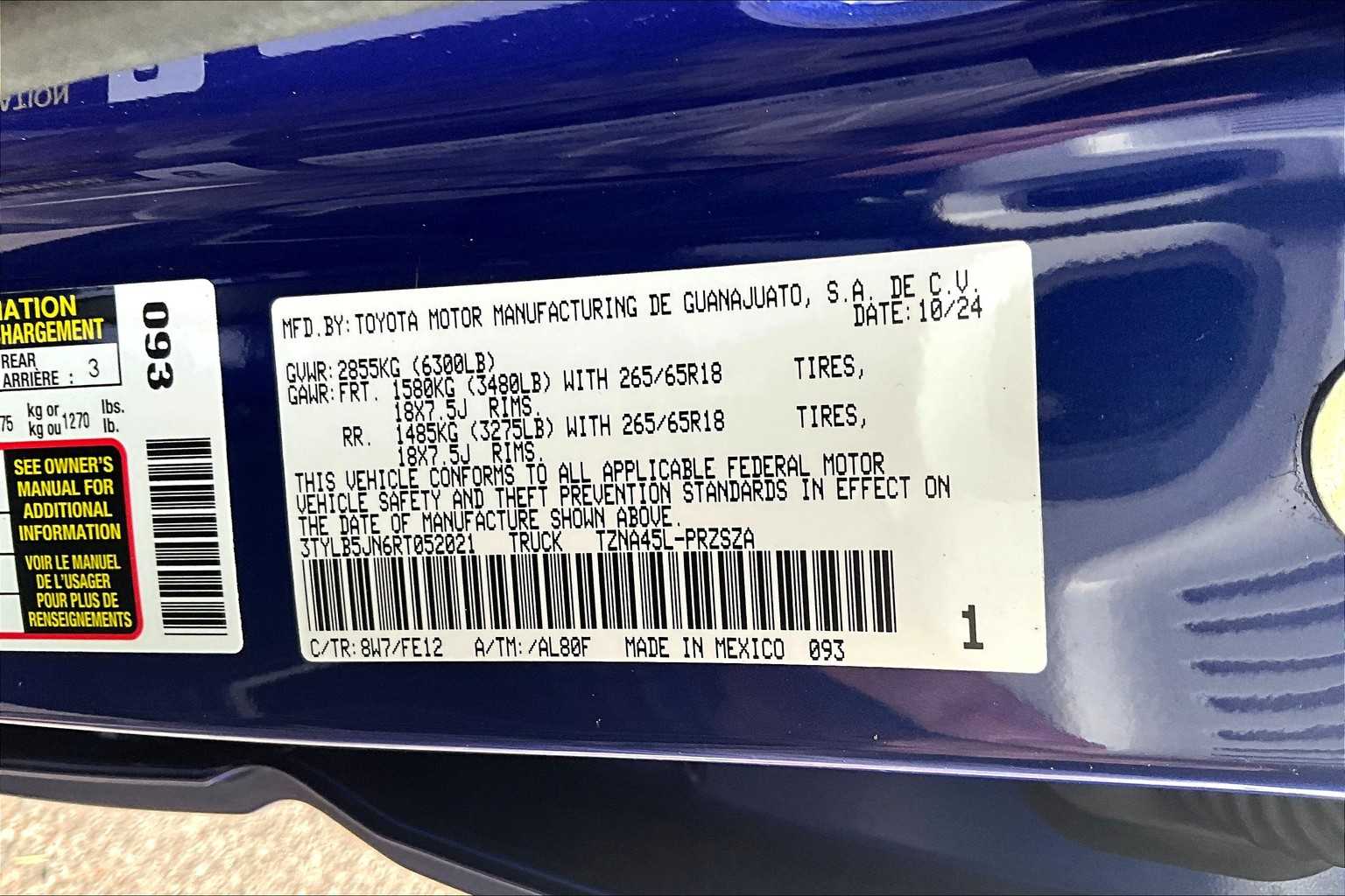 Thumbnail: 2024 Toyota Tacoma - 20