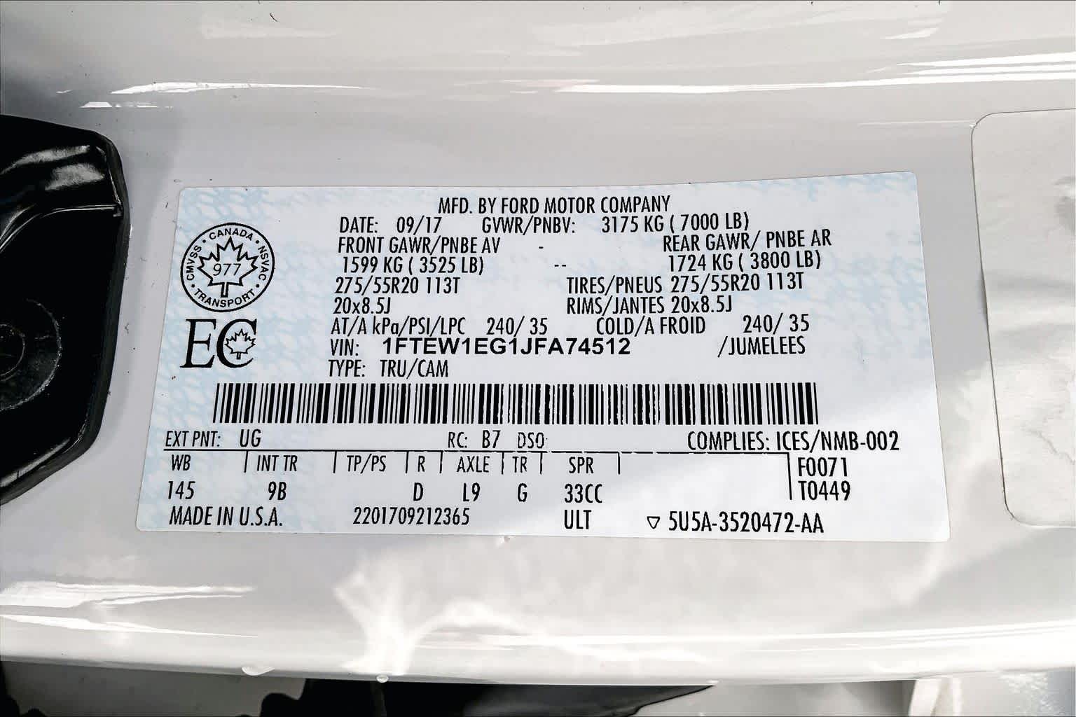 Thumbnail: 2018 Ford F-150 - 20