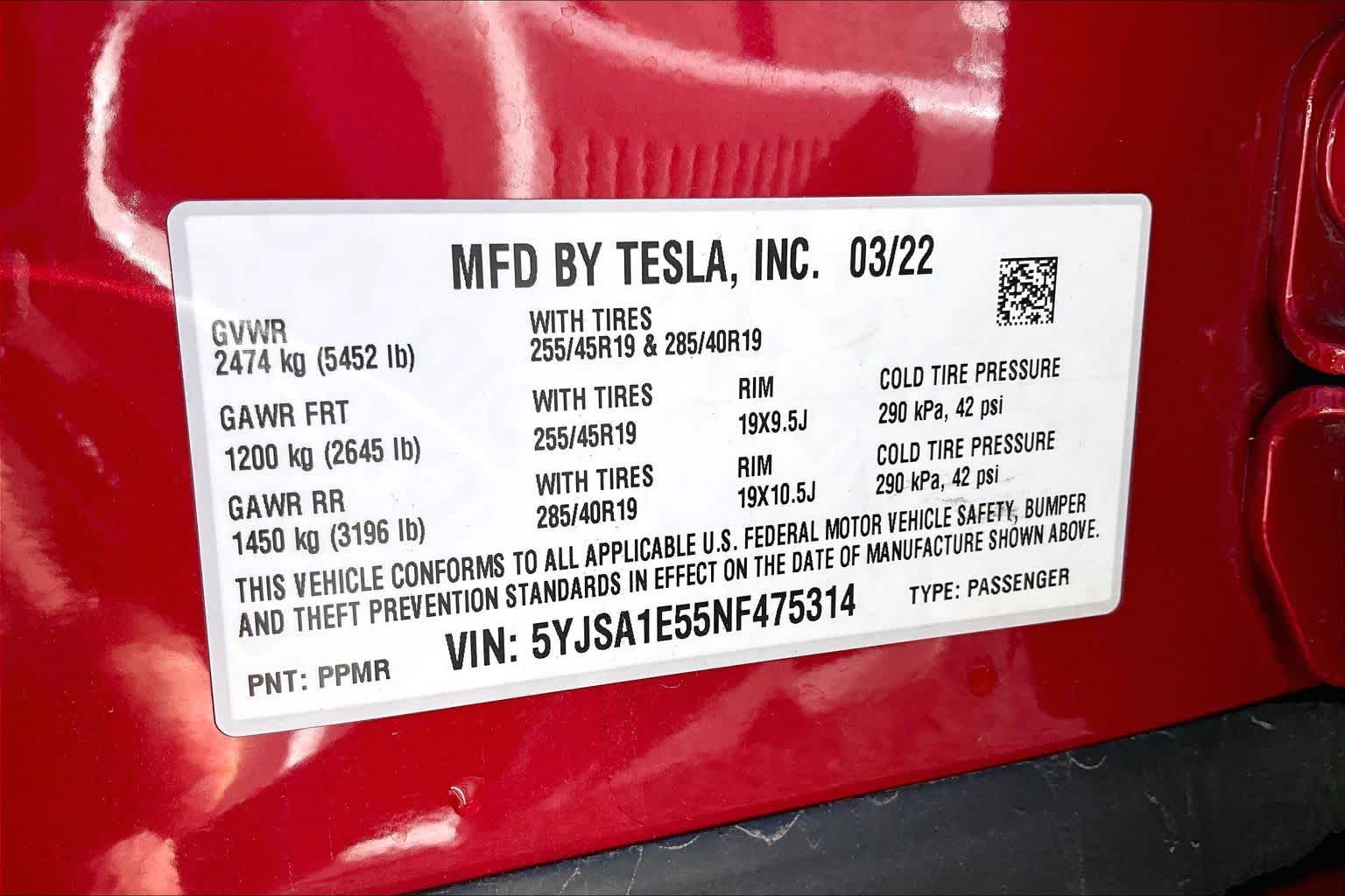 Thumbnail: 2022 Tesla Model S - 20