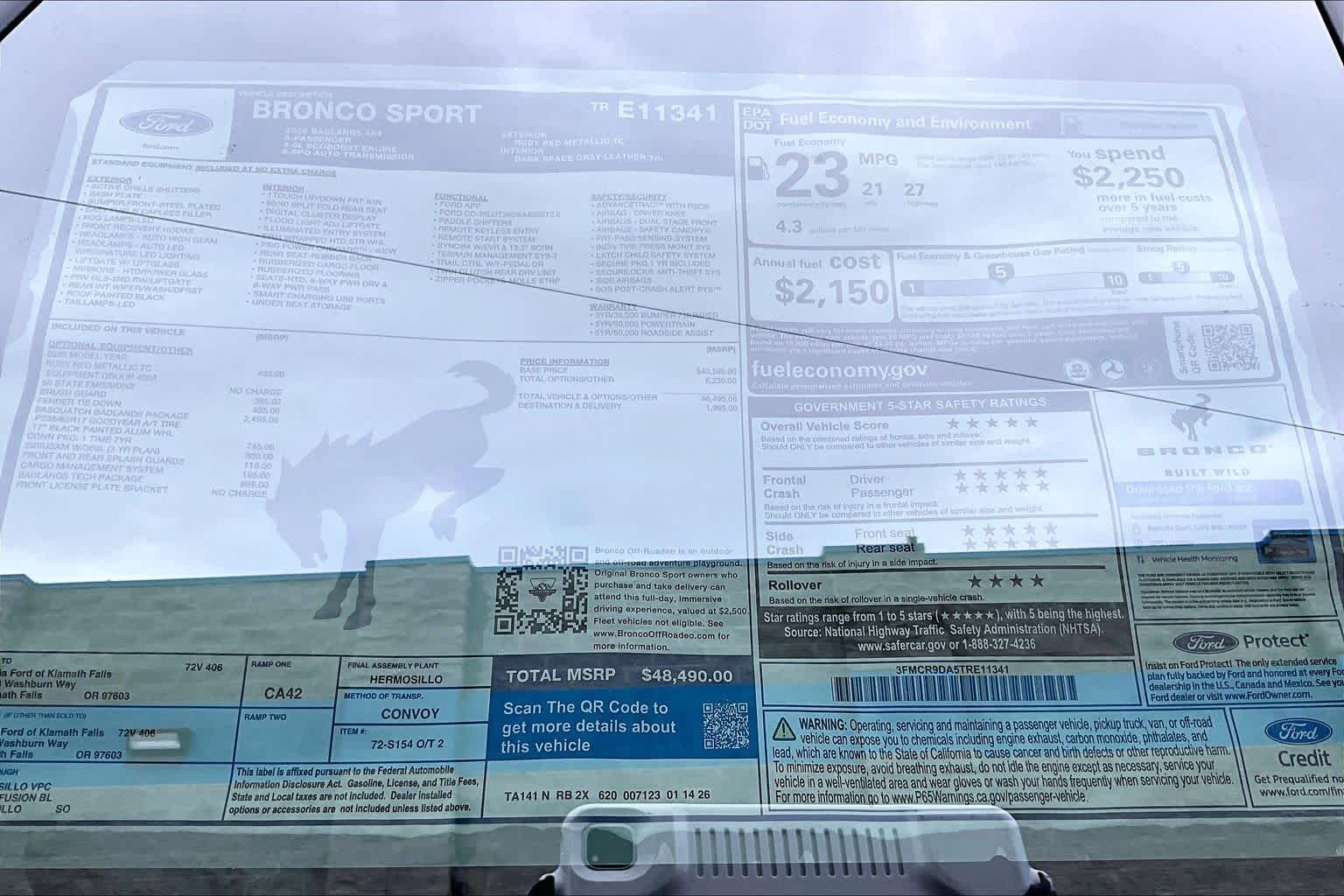 Thumbnail: 2026 Ford Bronco Sport - 23