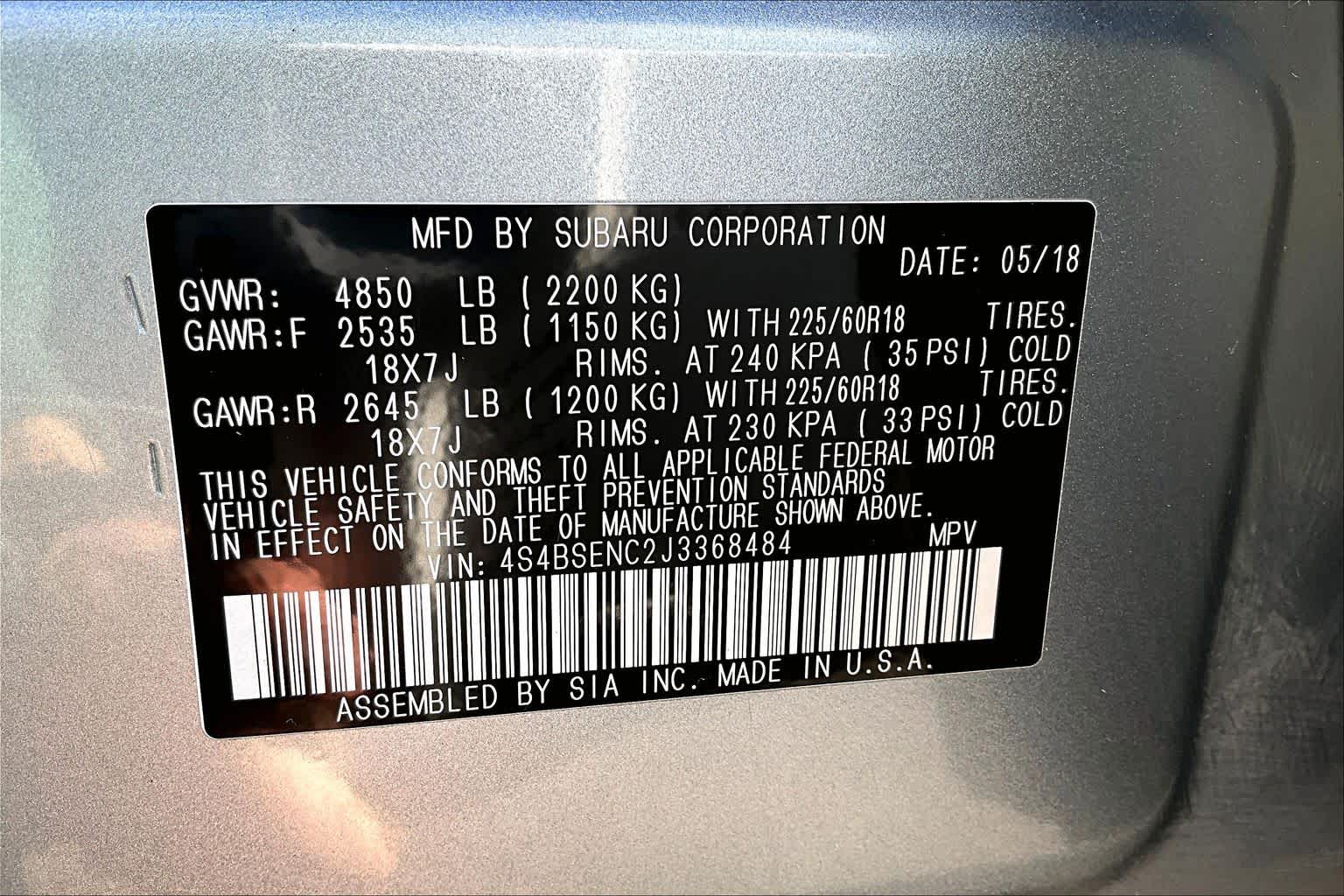 Thumbnail: 2018 Subaru Outback - 20