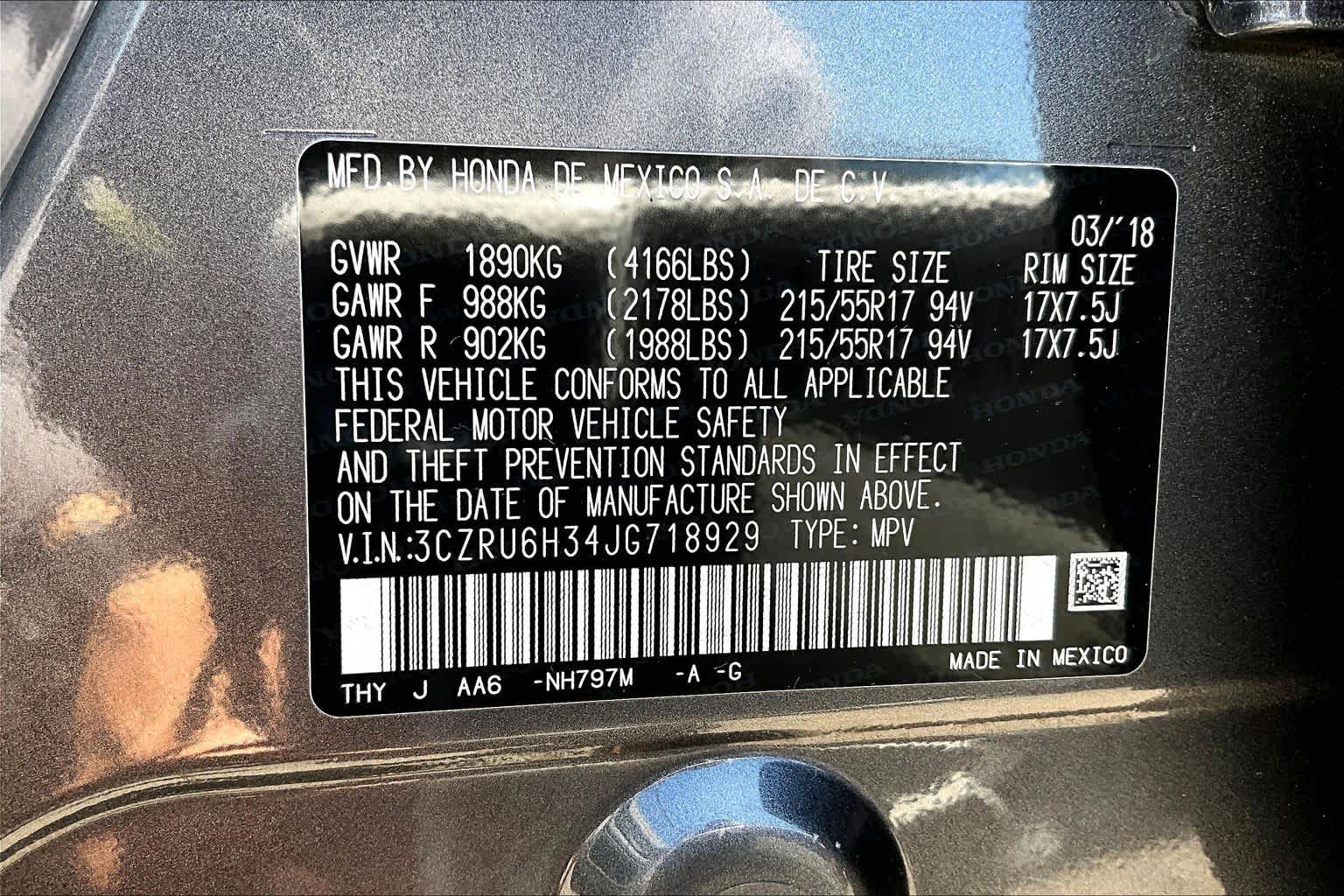 Thumbnail: 2018 Honda HR-V - 19