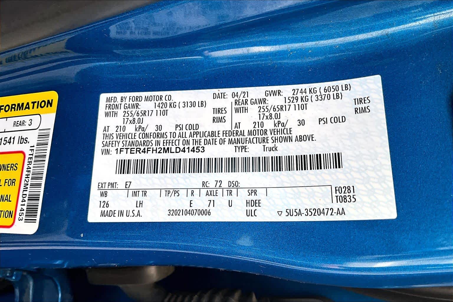 Thumbnail: 2021 Ford Ranger - 20