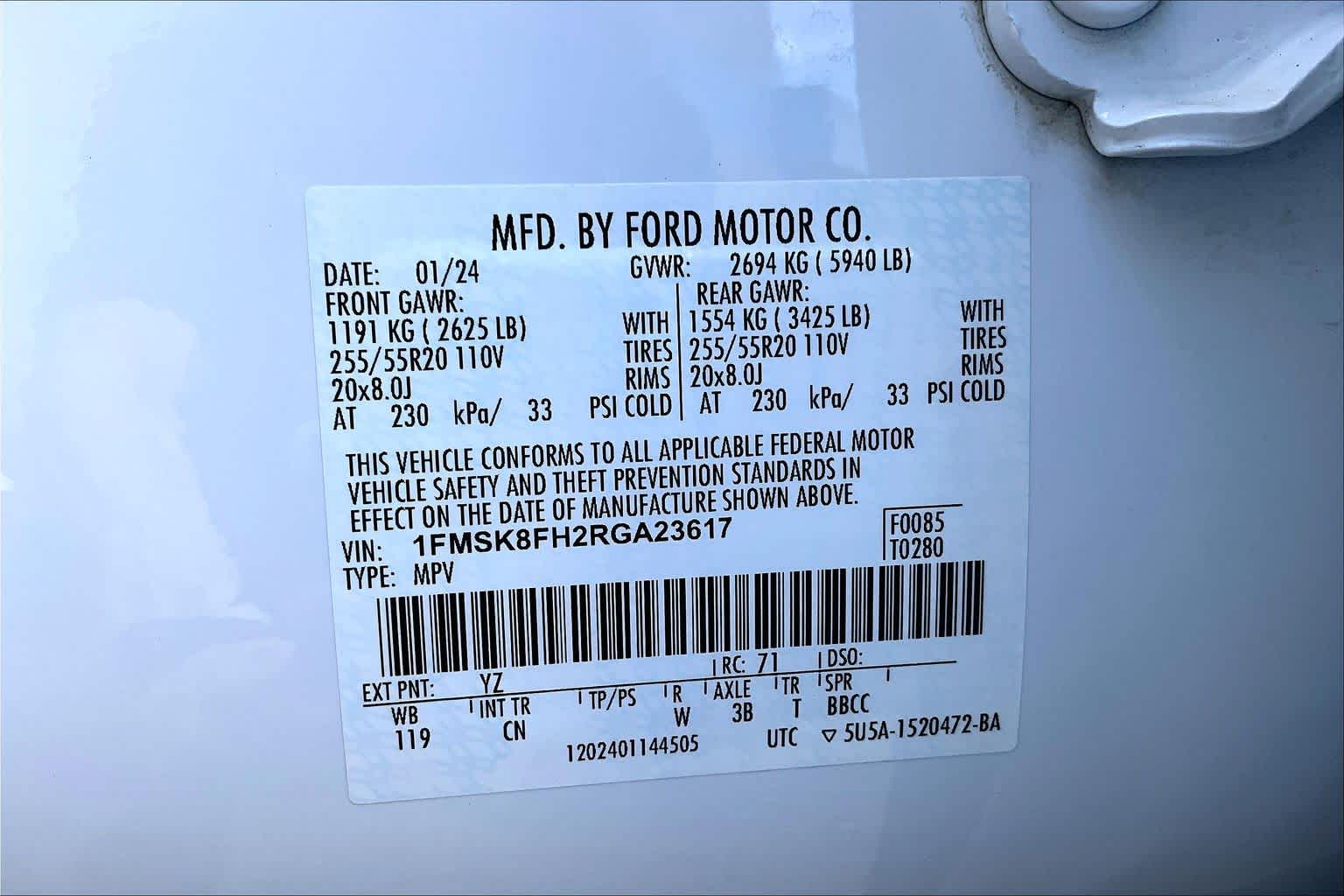 Thumbnail: 2024 Ford Explorer - 20
