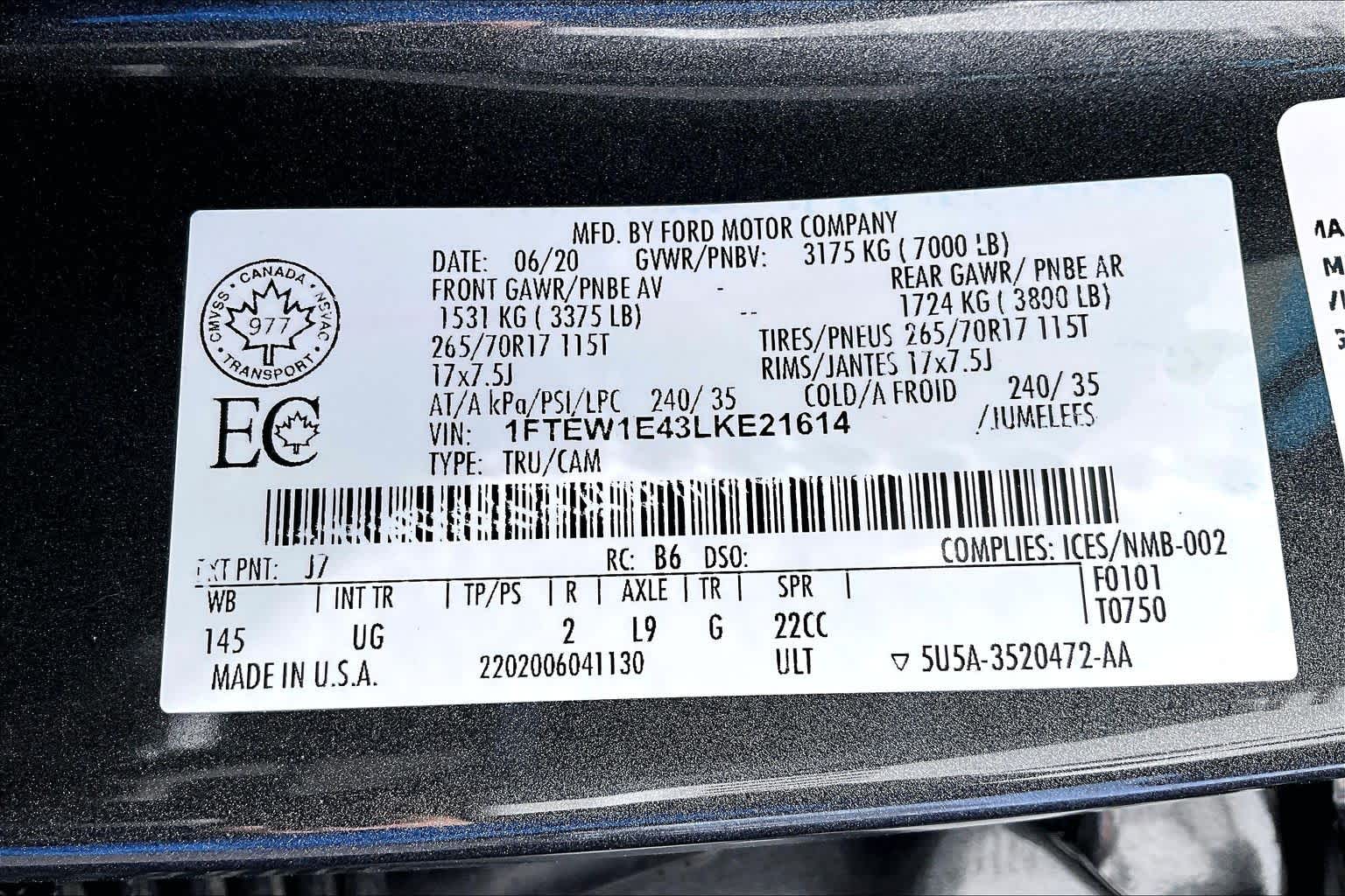 Thumbnail: 2020 Ford F-150 - 20