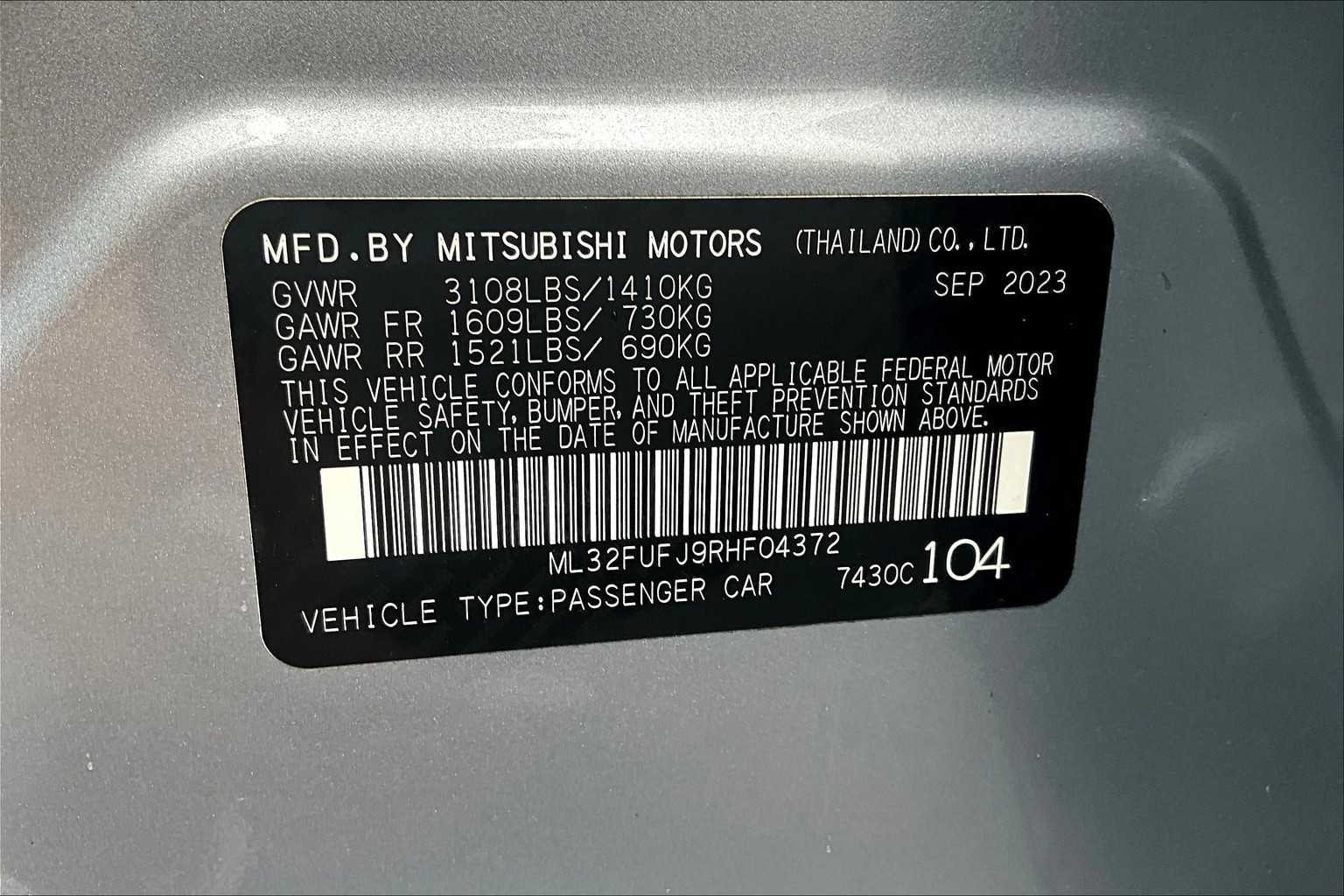 Thumbnail: 2024 Mitsubishi Mirage G4 - 20